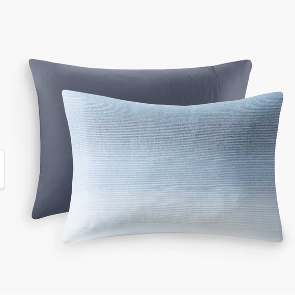 Croscill Casual Callista Blue 3 Piece Duvet Set Blue Queen - Picture 8 of 11